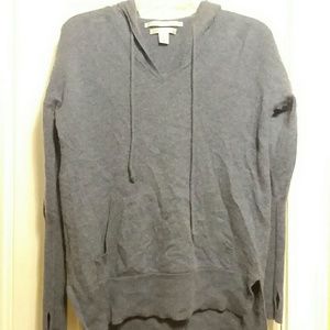 Cashmere hooded sweater